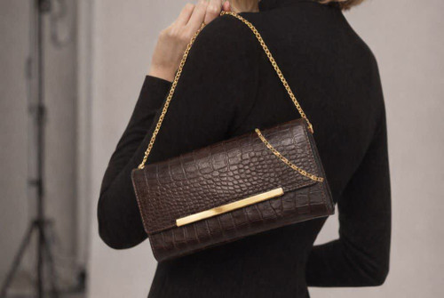 کیف دستی/دوشی چرم طبیعی گاوی